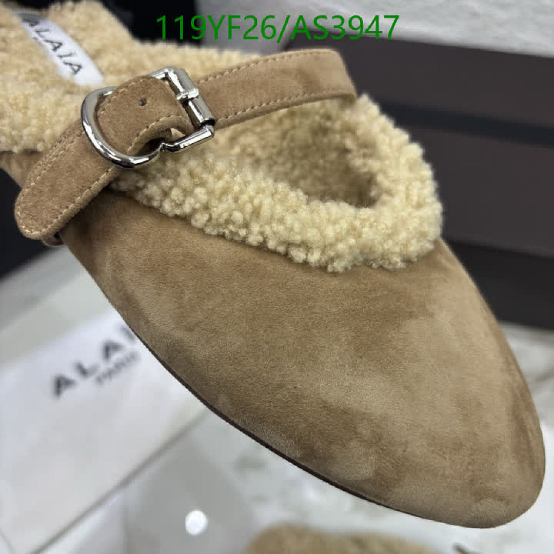 Alaia-Women Shoes Code: AS3947 $: 119USD