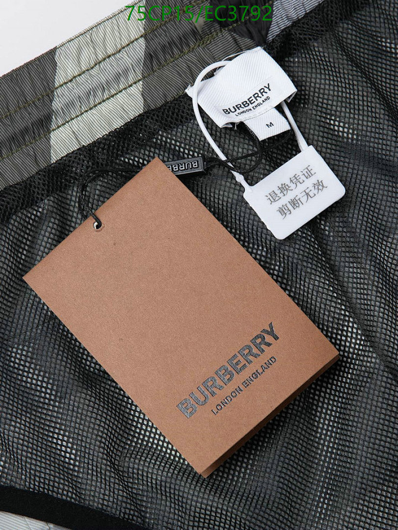 Burberry-Clothing Code: EC3792 $: 75USD