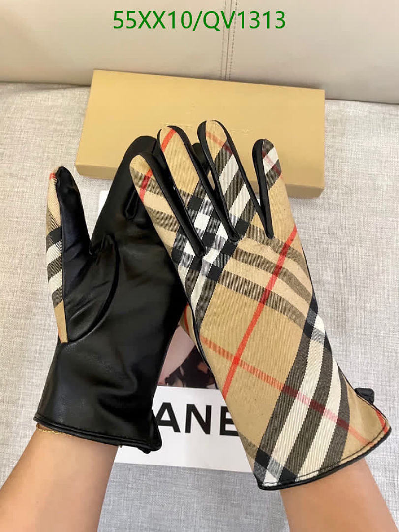 Burberry-Gloves Code: QV1313 $: 55USD