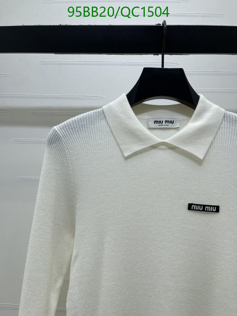 Miu Miu-Clothing Code: QC1504 $: 95USD