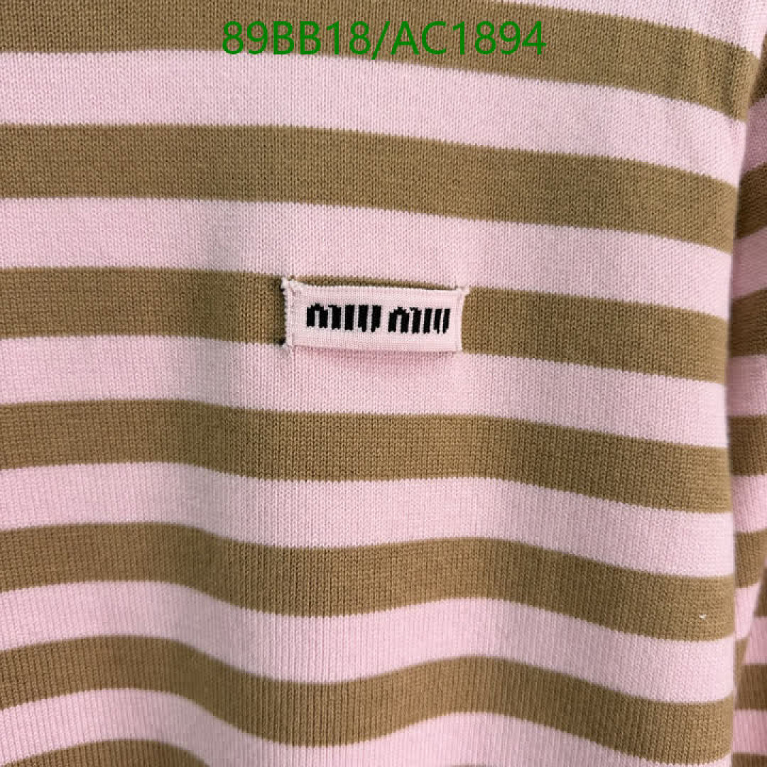 Miu Miu-Clothing Code: AC1894 $: 89USD
