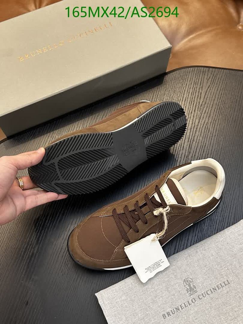 Brunello Cucinelli-Men shoes Code: AS2694 $: 165USD