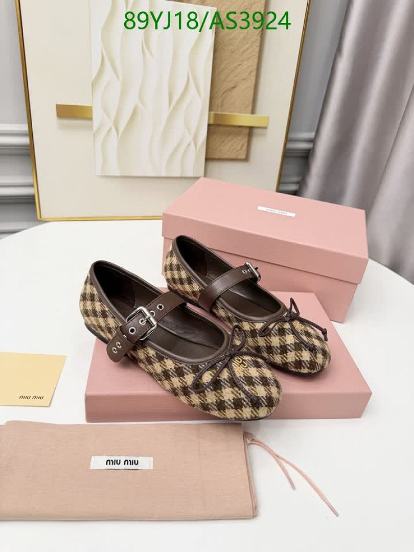 Miu Miu-Women Shoes Code: AS3924 $: 89USD