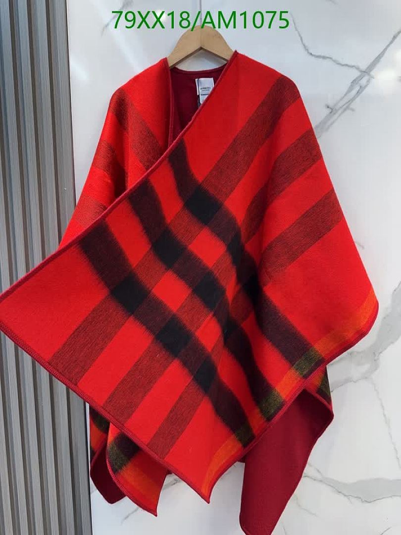 Burberry-Scarves Code: AM1075 $: 79USD