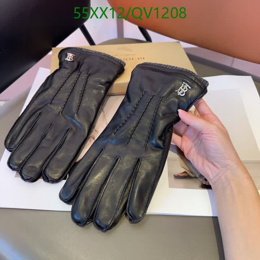 Burberry-Gloves Code: QV1208 $: 55USD