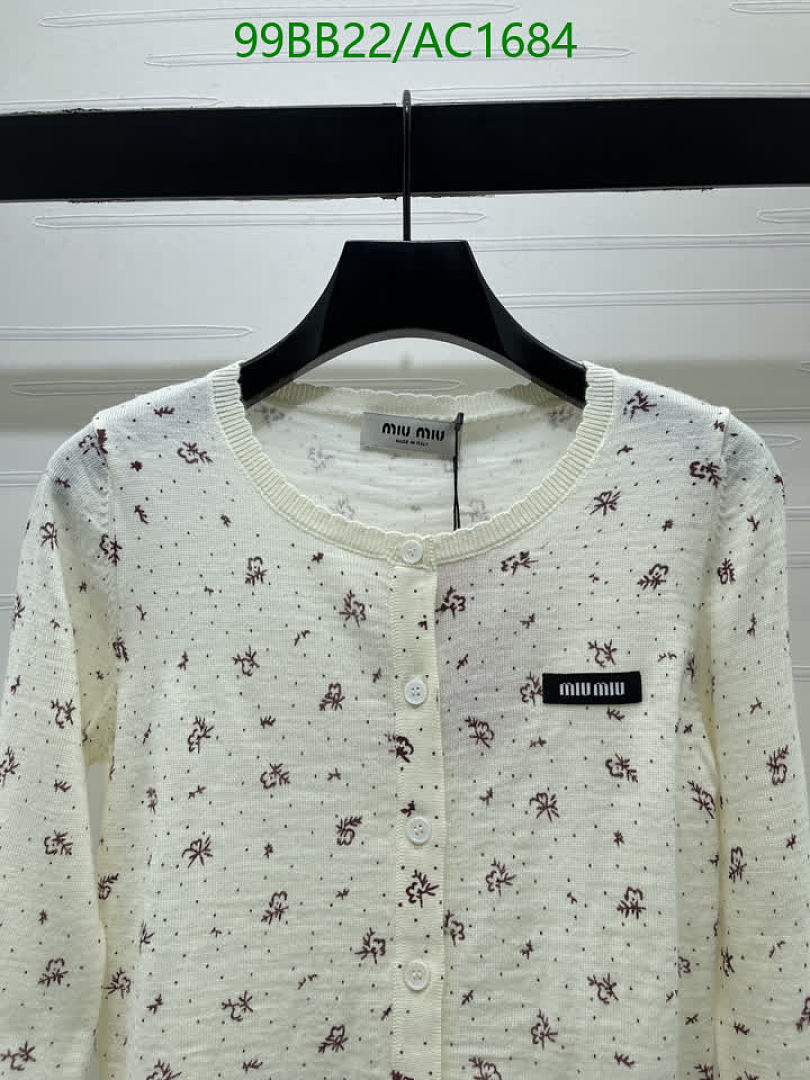 Miu Miu-Clothing Code: AC1684 $: 99USD
