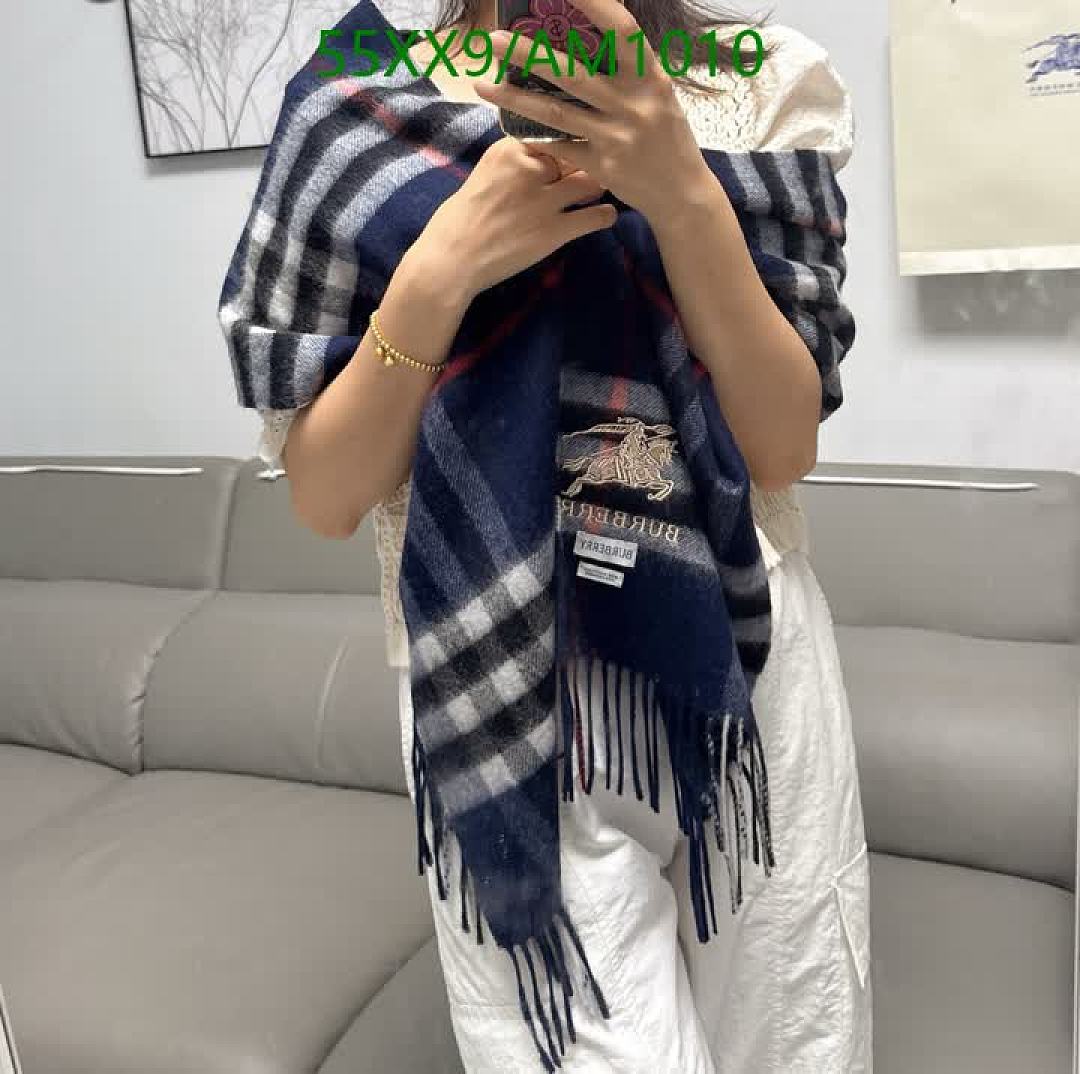Burberry-Scarves Code: AM1010 $: 55USD