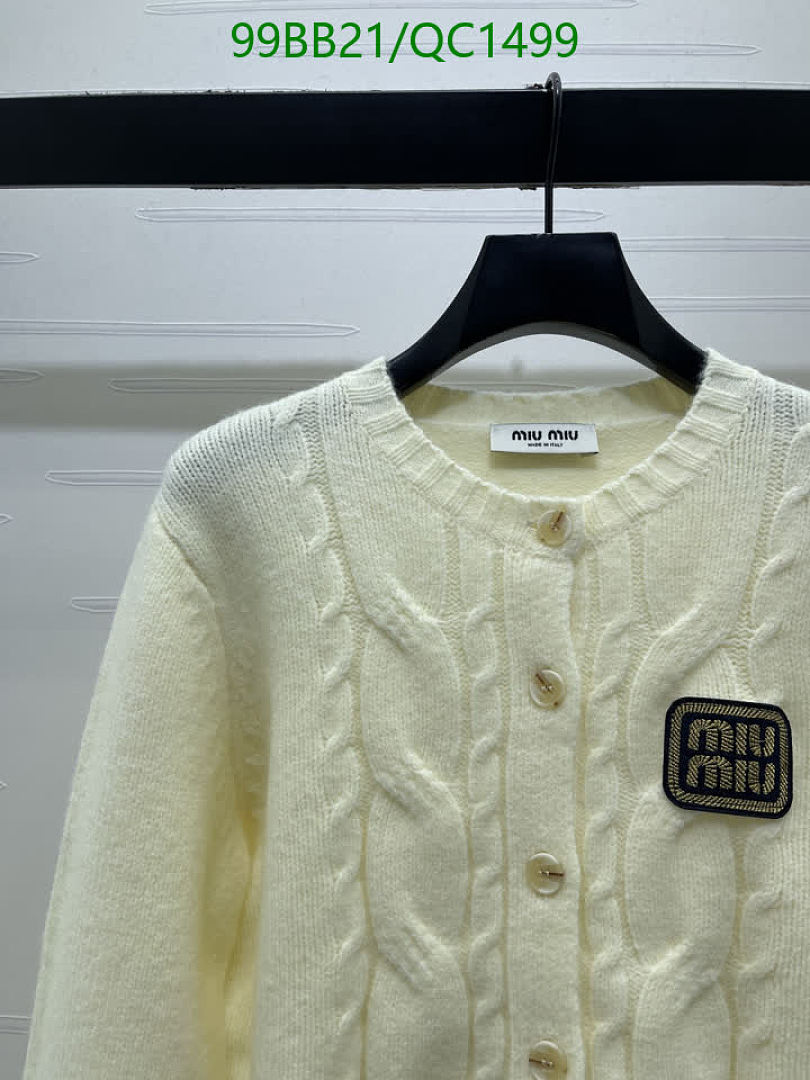 Miu Miu-Clothing Code: QC1499 $: 99USD
