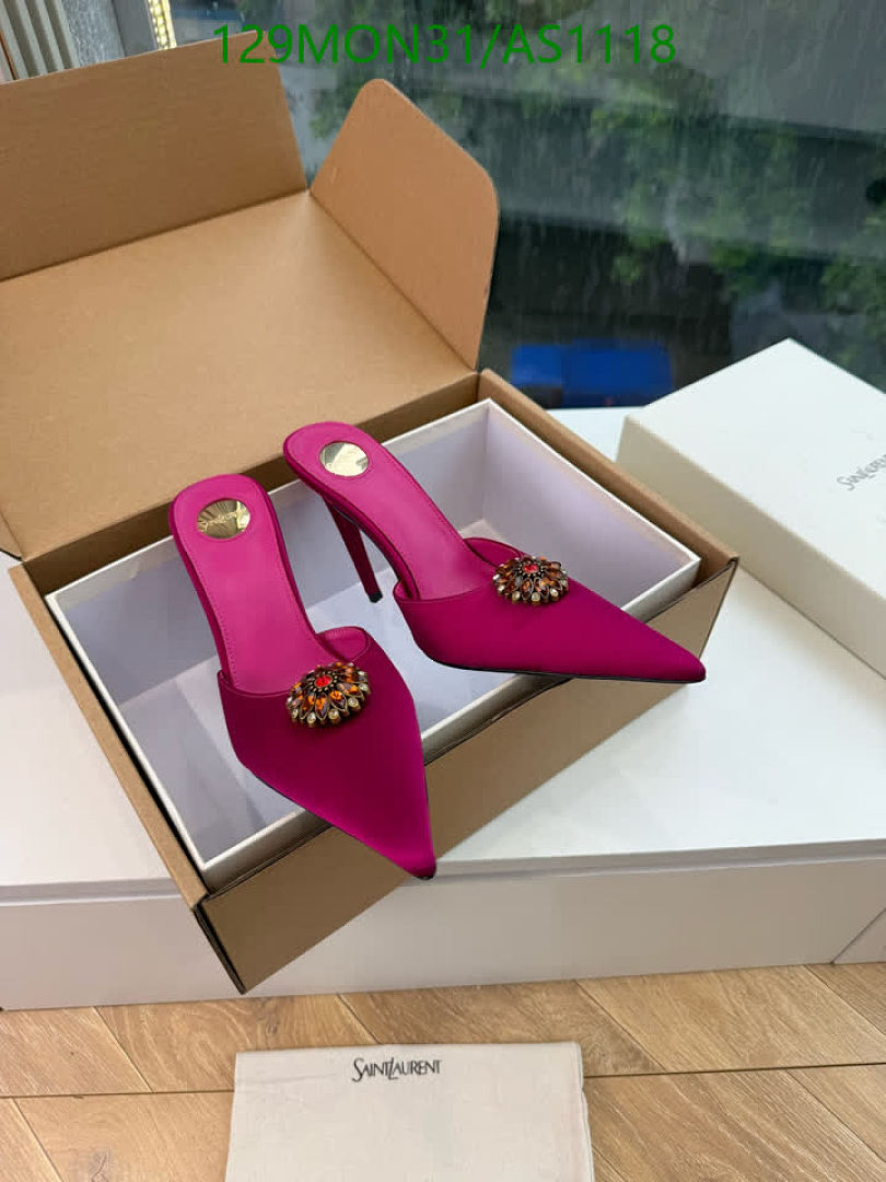 YSL-Women Shoes Code: AS1118 $: 129USD