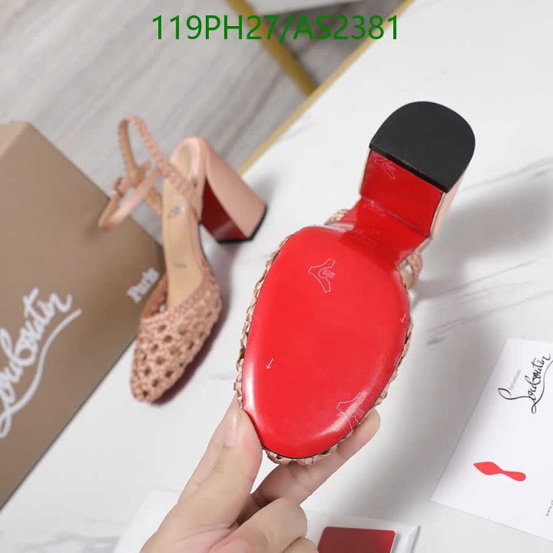 Christian Louboutin-Women Shoes Code: AS2381 $: 119USD