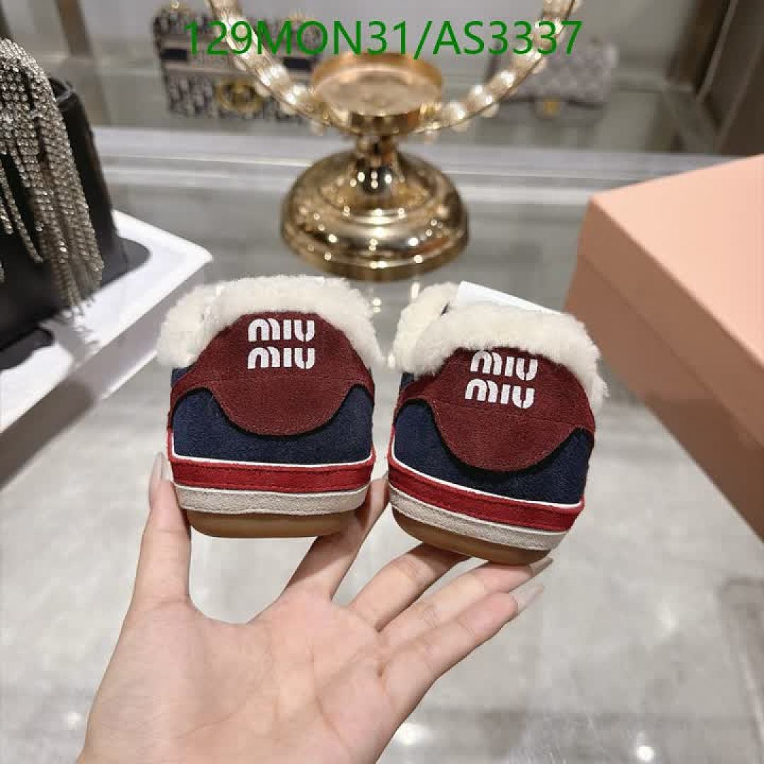 Miu Miu-Women Shoes Code: AS3337 $: 129USD