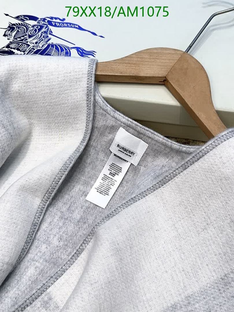 Burberry-Scarves Code: AM1075 $: 79USD