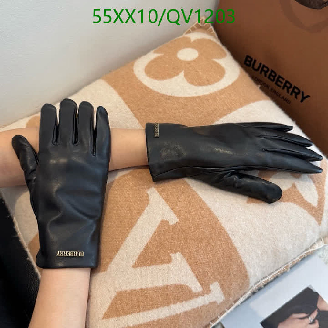 Burberry-Gloves Code: QV1203 $: 55USD