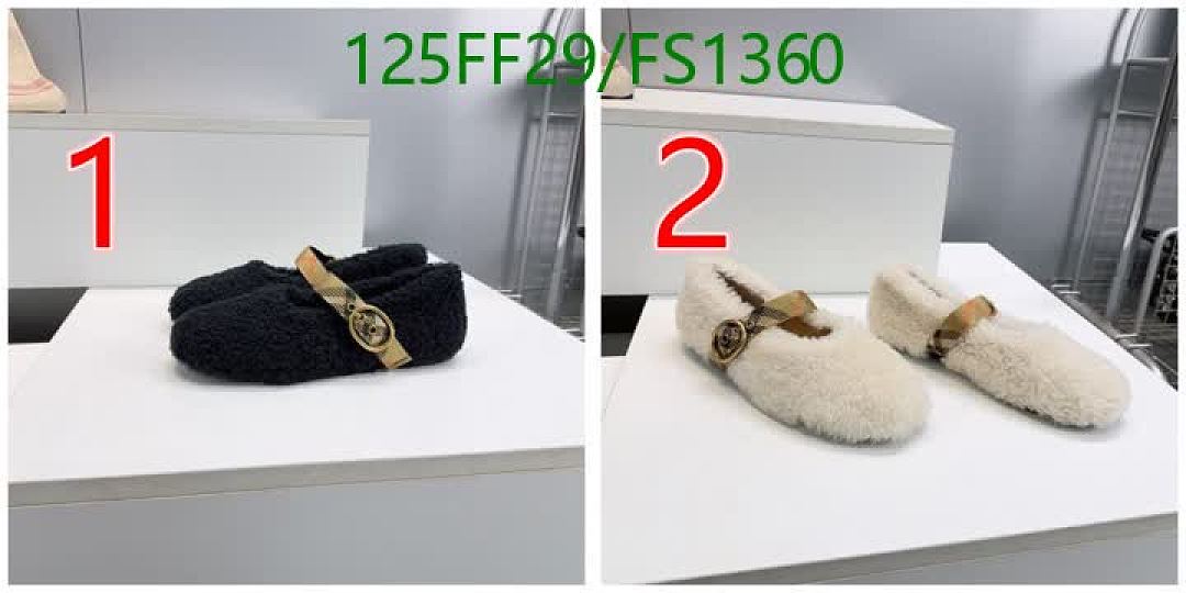 Burberry-Women Shoes Code: FS1360 $: 125USD