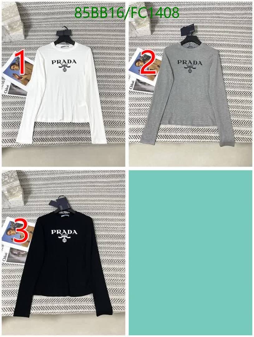 Prada-Clothing Code: FC1408 $: 85USD