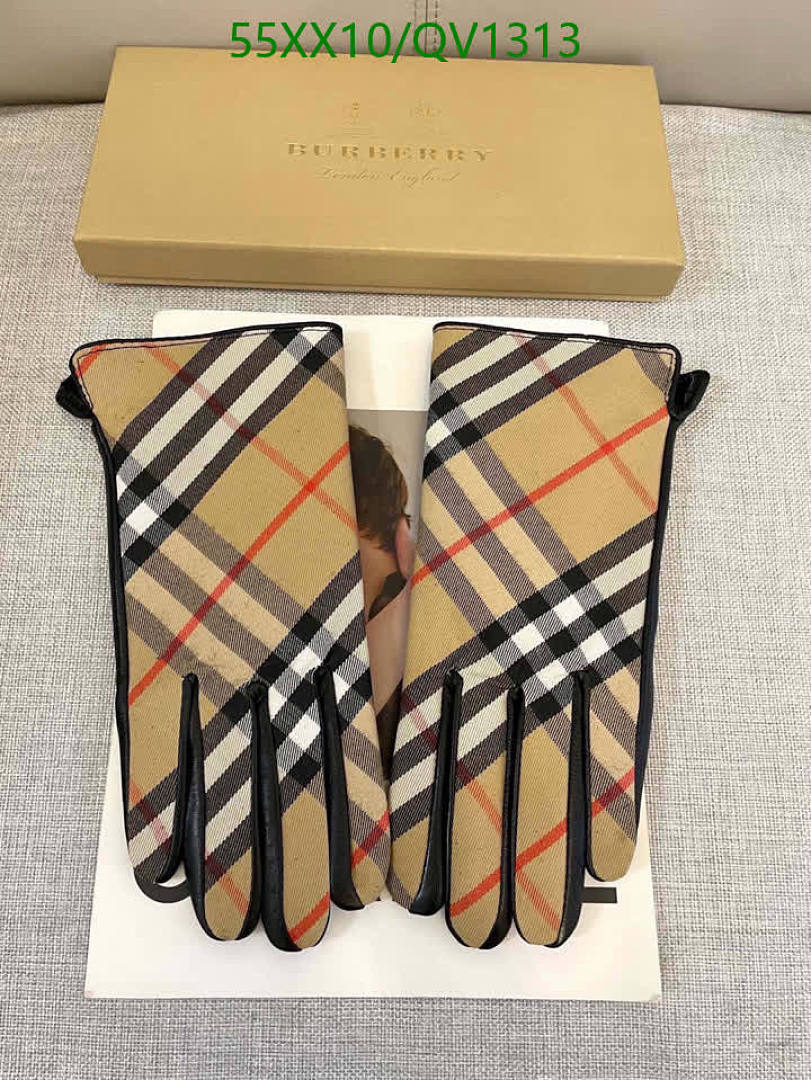 Burberry-Gloves Code: QV1313 $: 55USD