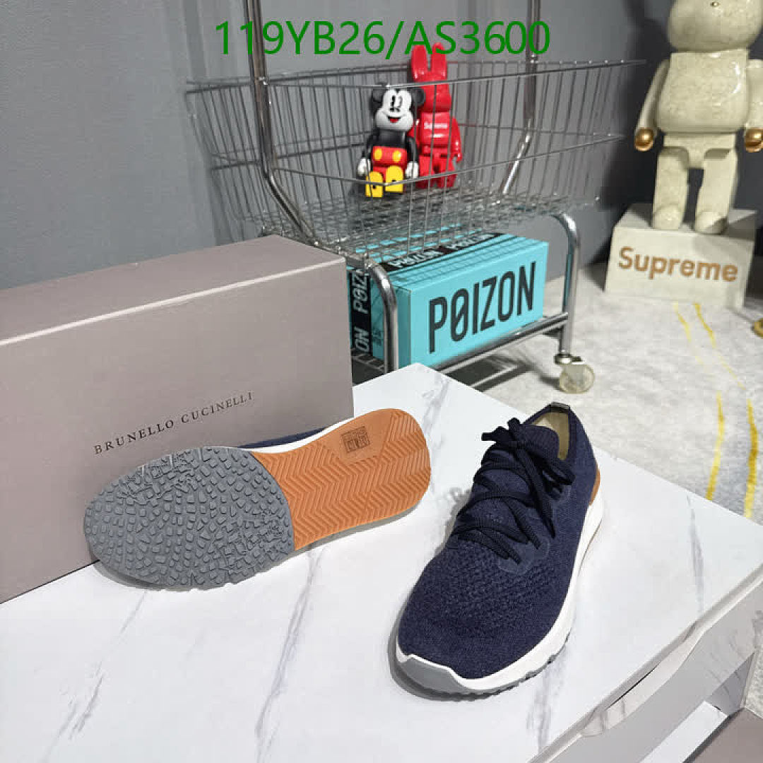 Brunello Cucinelli-Men shoes Code: AS3600 $: 119USD