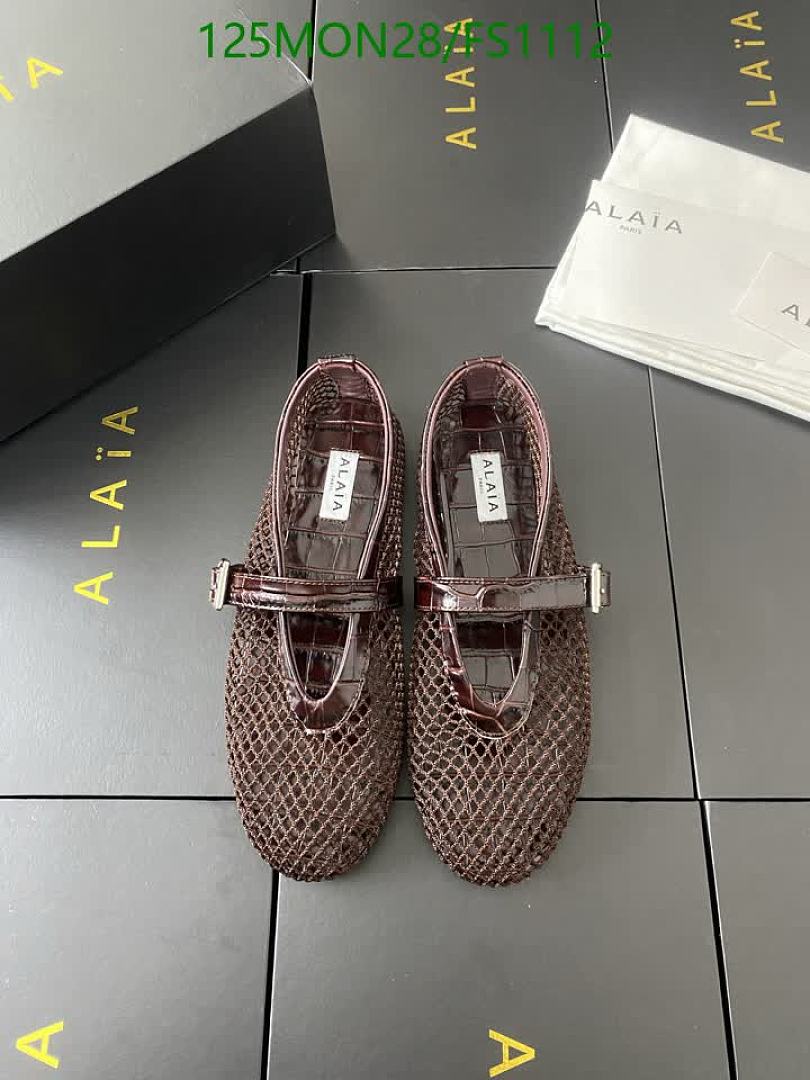 Alaia-Women Shoes Code: FS1112 $: 125USD