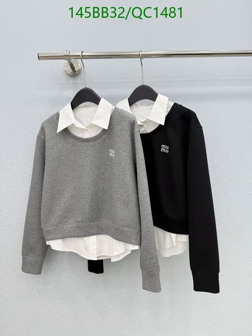 Miu Miu-Clothing Code: QC1481 $: 145USD