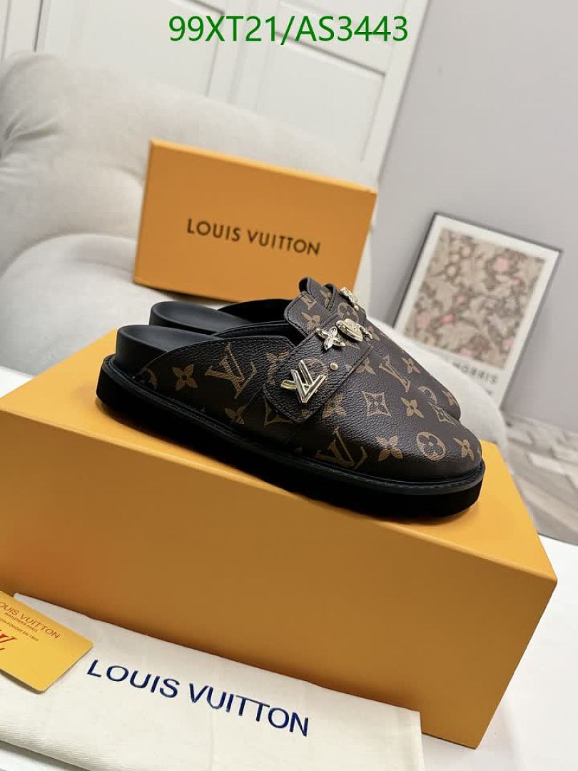 LV-Women Shoes Code: AS3443 $: 99USD