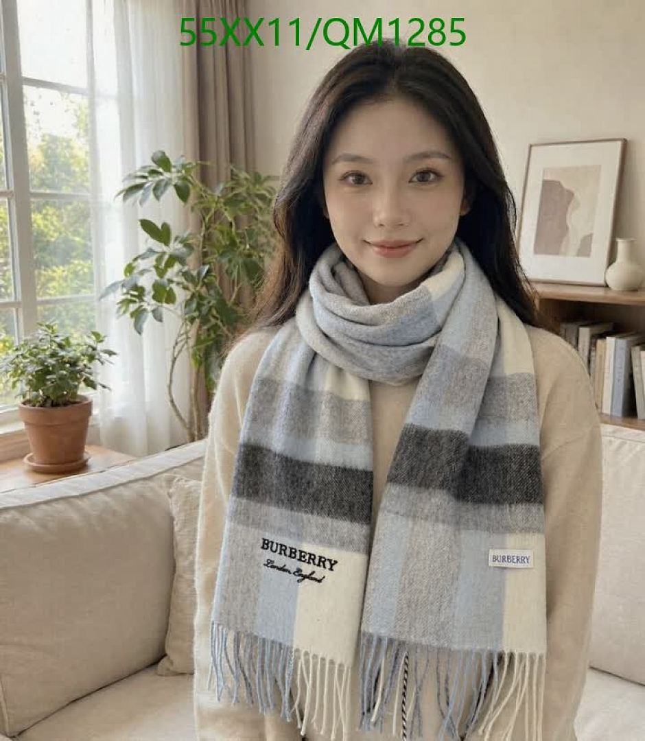 Burberry-Scarves Code: QM1285 $: 55USD