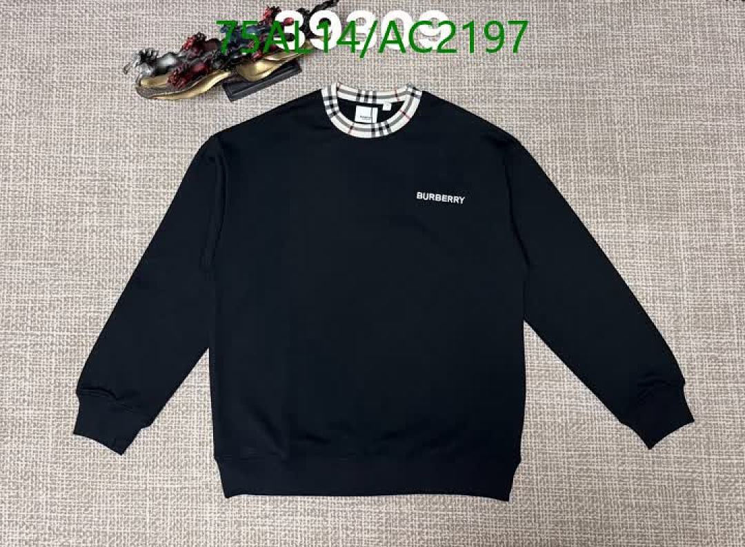 Burberry-Clothing Code: AC2197 $: 75USD