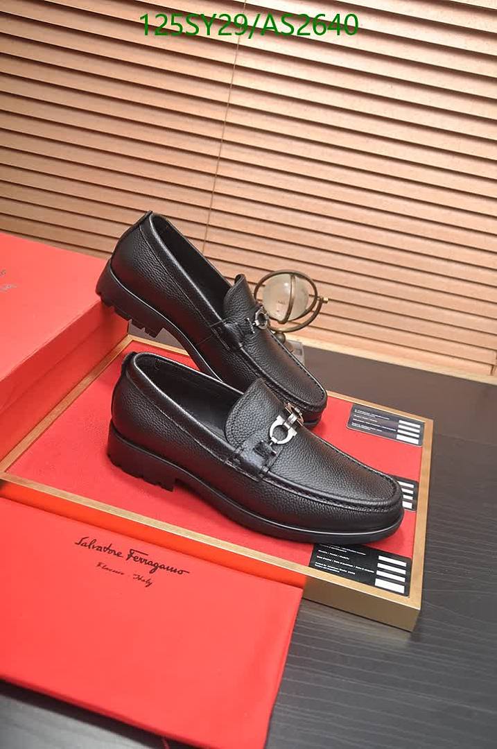 Ferragamo-Men shoes Code: AS2640 $: 125USD