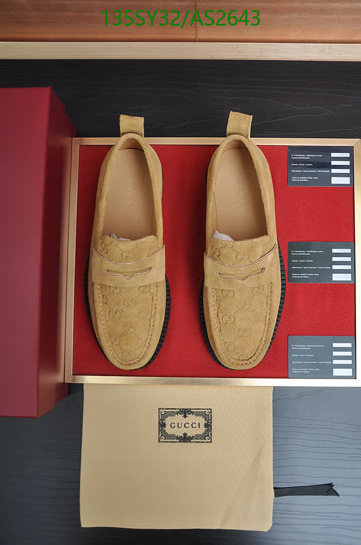 Gucci-Men shoes Code: AS2643 $: 135USD