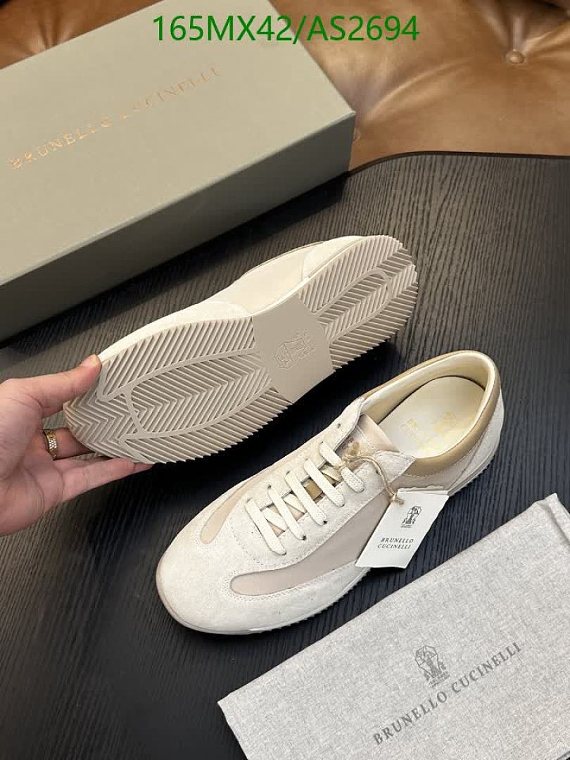 Brunello Cucinelli-Men shoes Code: AS2694 $: 165USD