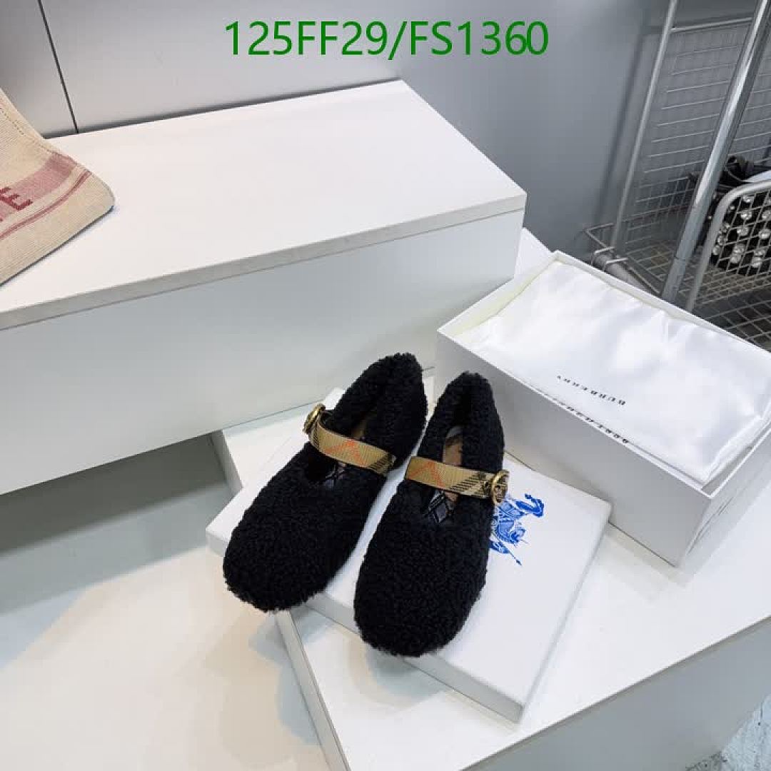 Burberry-Women Shoes Code: FS1360 $: 125USD