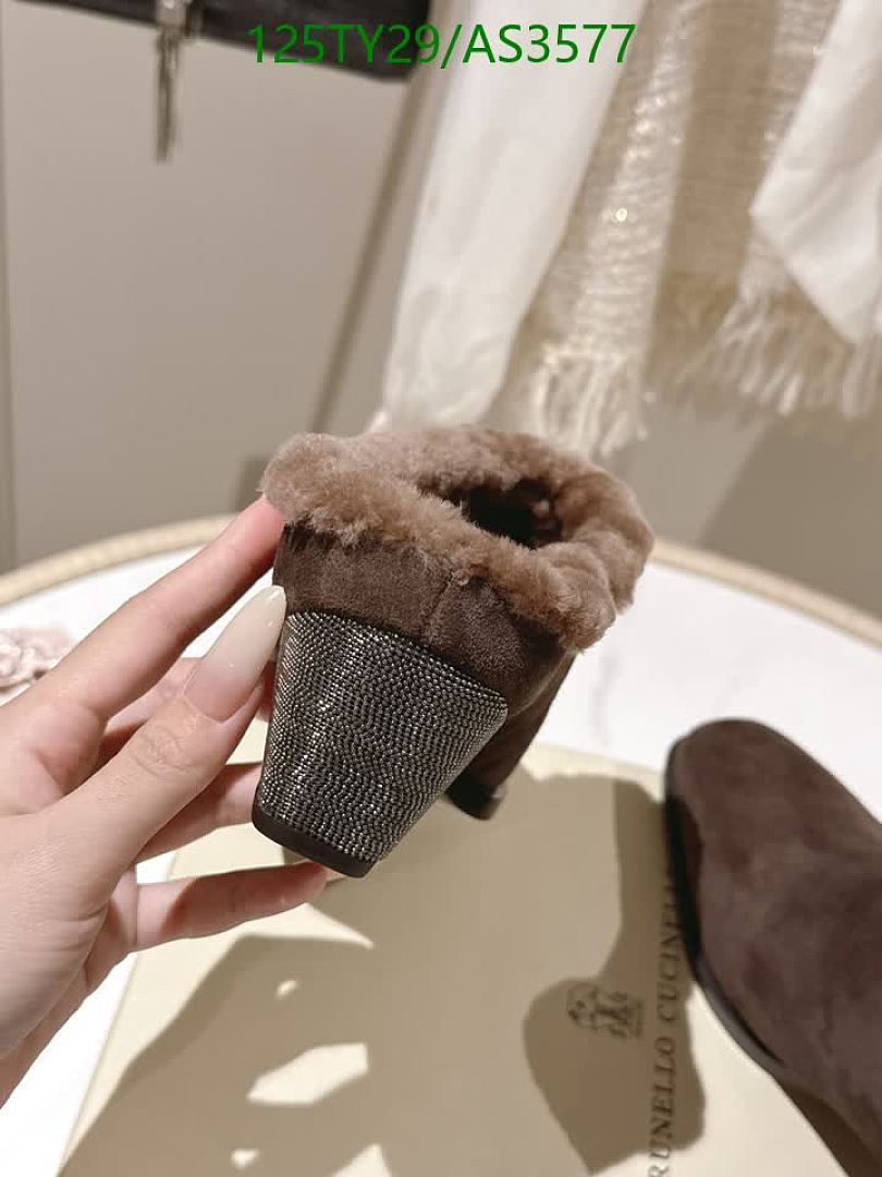 Brunello Cucinelli-Women Shoes Code: AS3577 $: 125USD