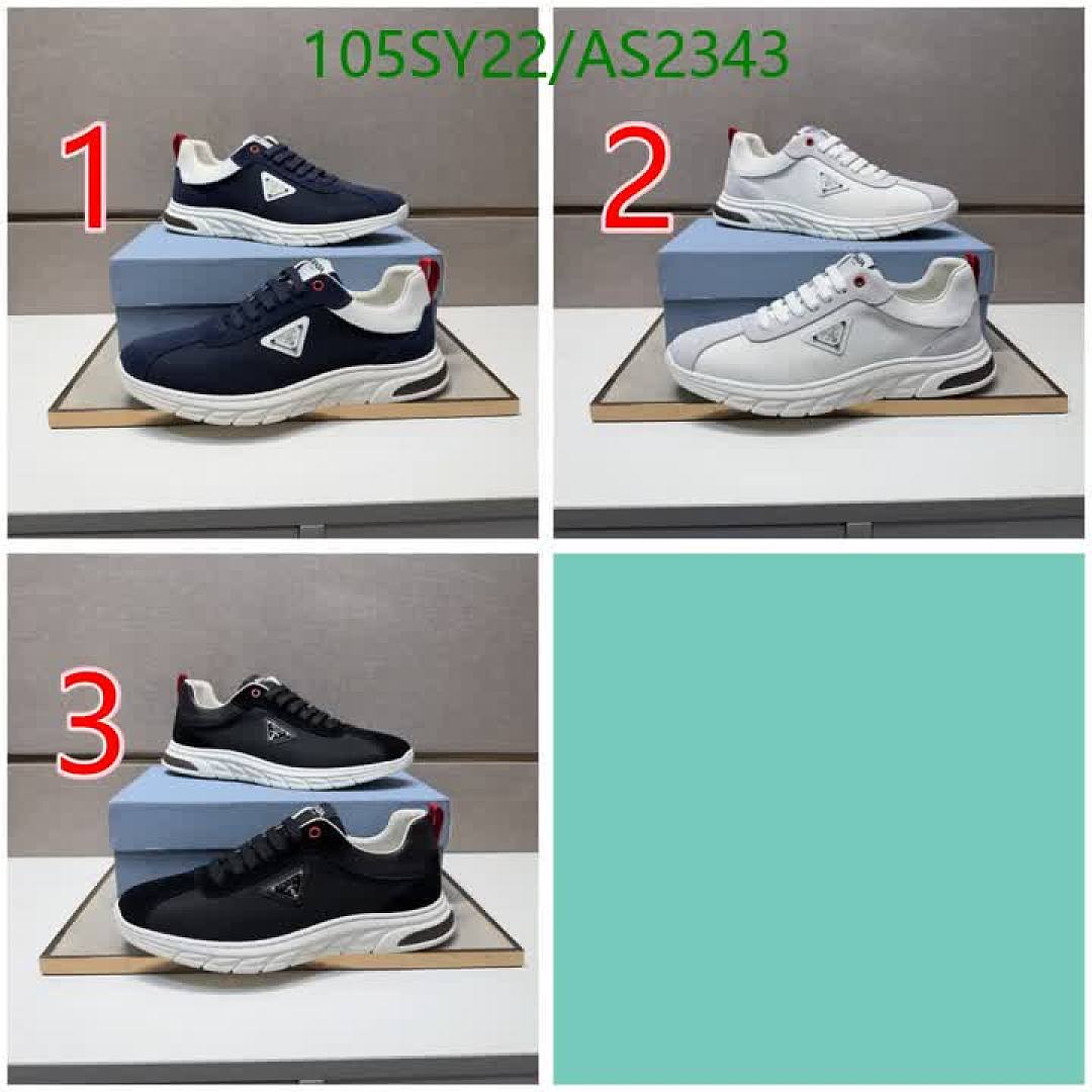 Prada-Men shoes Code: AS2343 $: 105USD