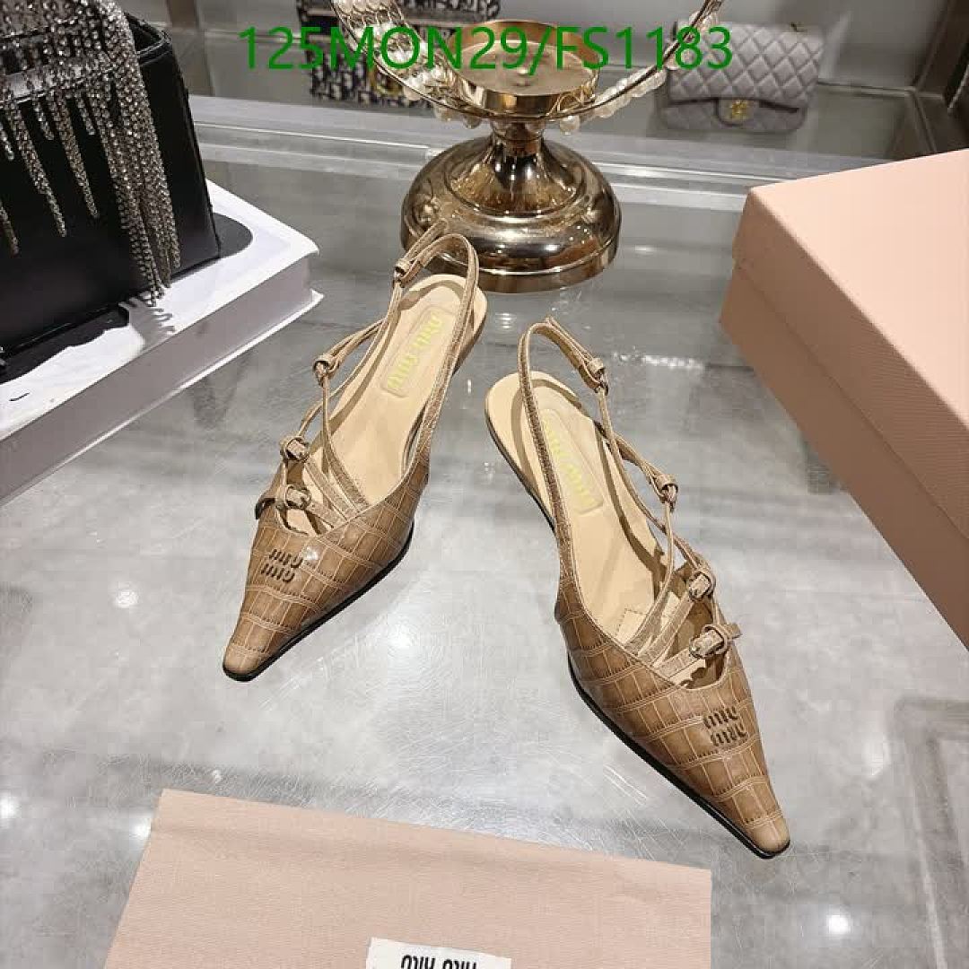 Miu Miu-Women Shoes Code: FS1183 $: 125USD