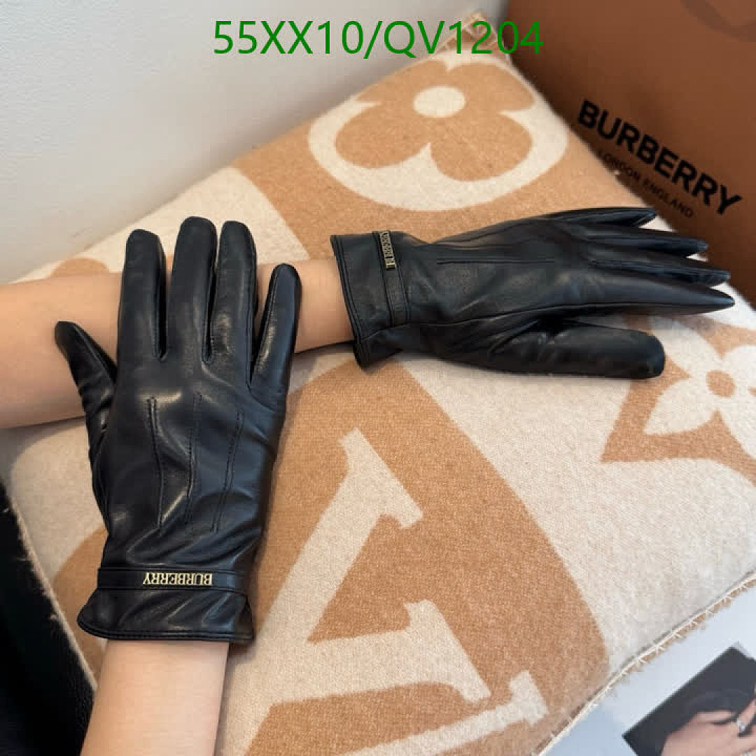 Burberry-Gloves Code: QV1204 $: 55USD