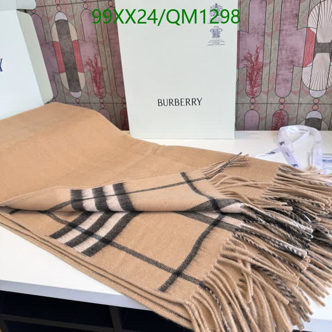 Burberry-Scarves Code: QM1298 $: 99USD
