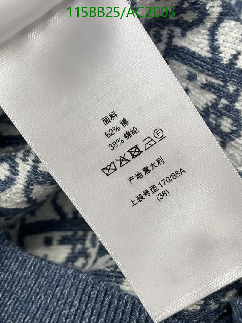 Dior-Clothing Code: AC2003 $: 115USD
