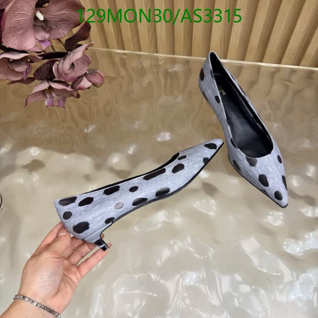 Celine-Women Shoes Code: AS3315 $: 129USD