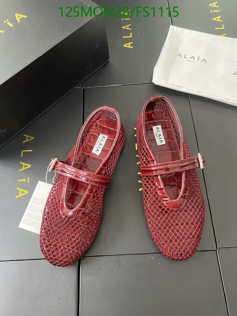 Alaia-Women Shoes Code: FS1115 $: 125USD