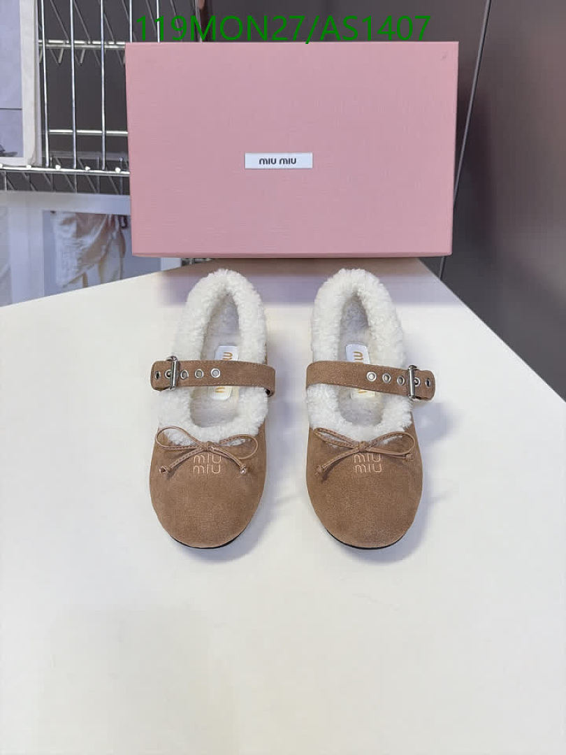 Miu Miu-Women Shoes Code: AS1407 $: 119USD