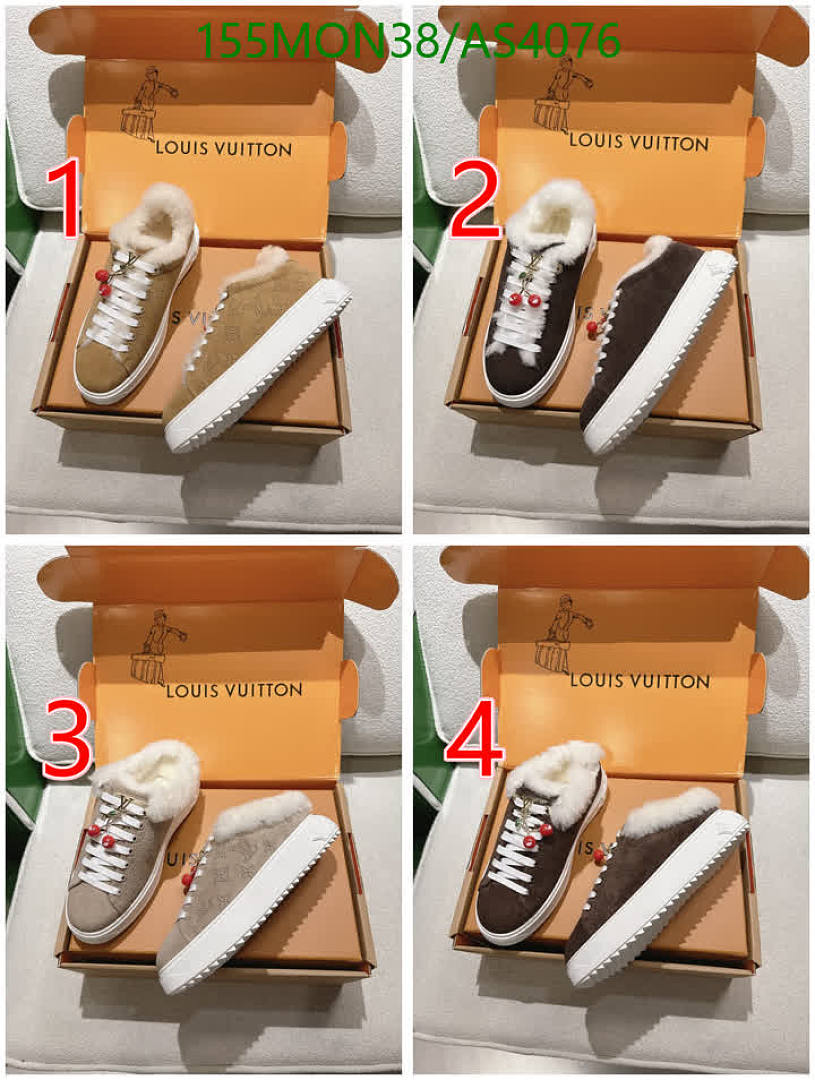 LV-Women Shoes Code: AS4076 $: 155USD