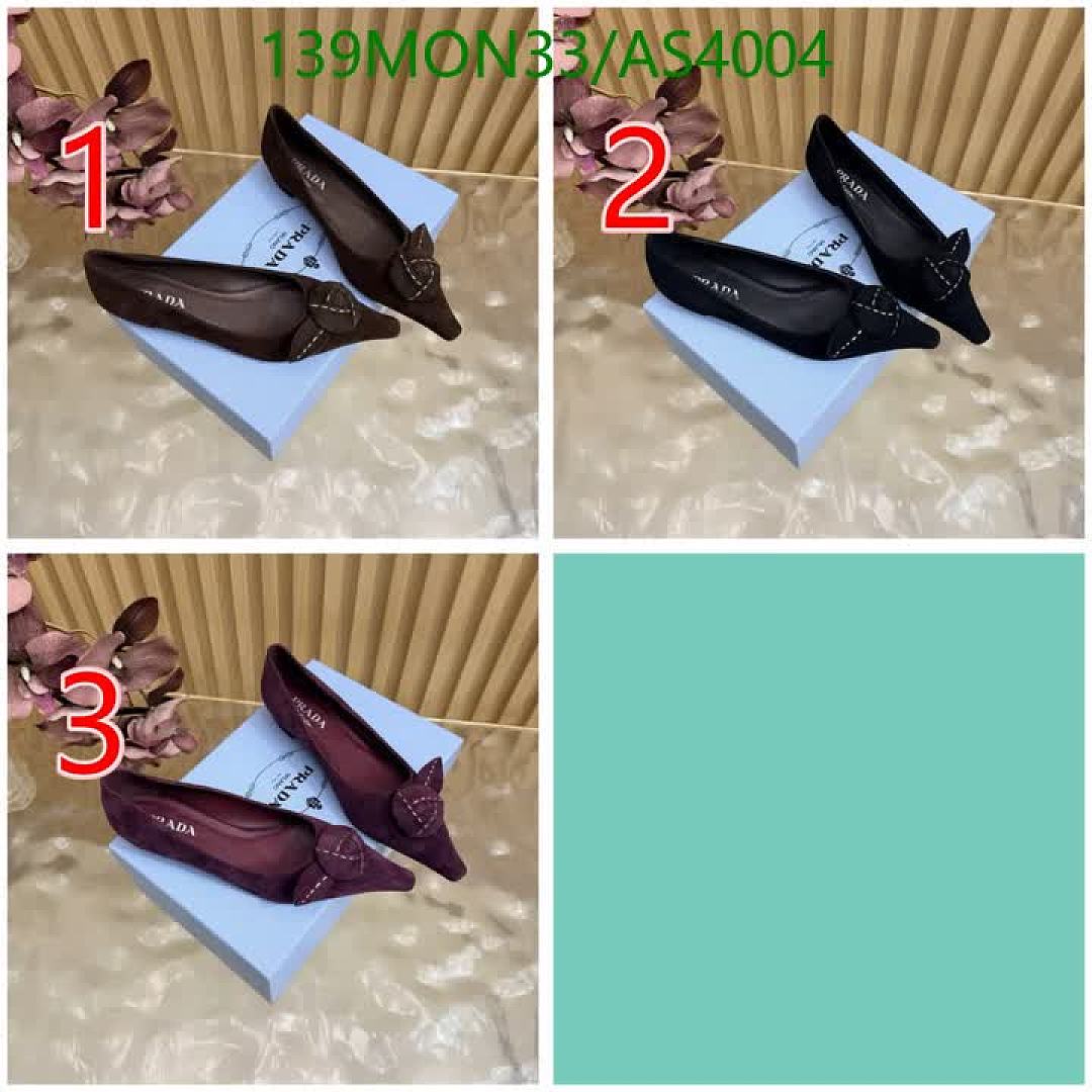Prada-Women Shoes Code: AS4004 $: 139USD