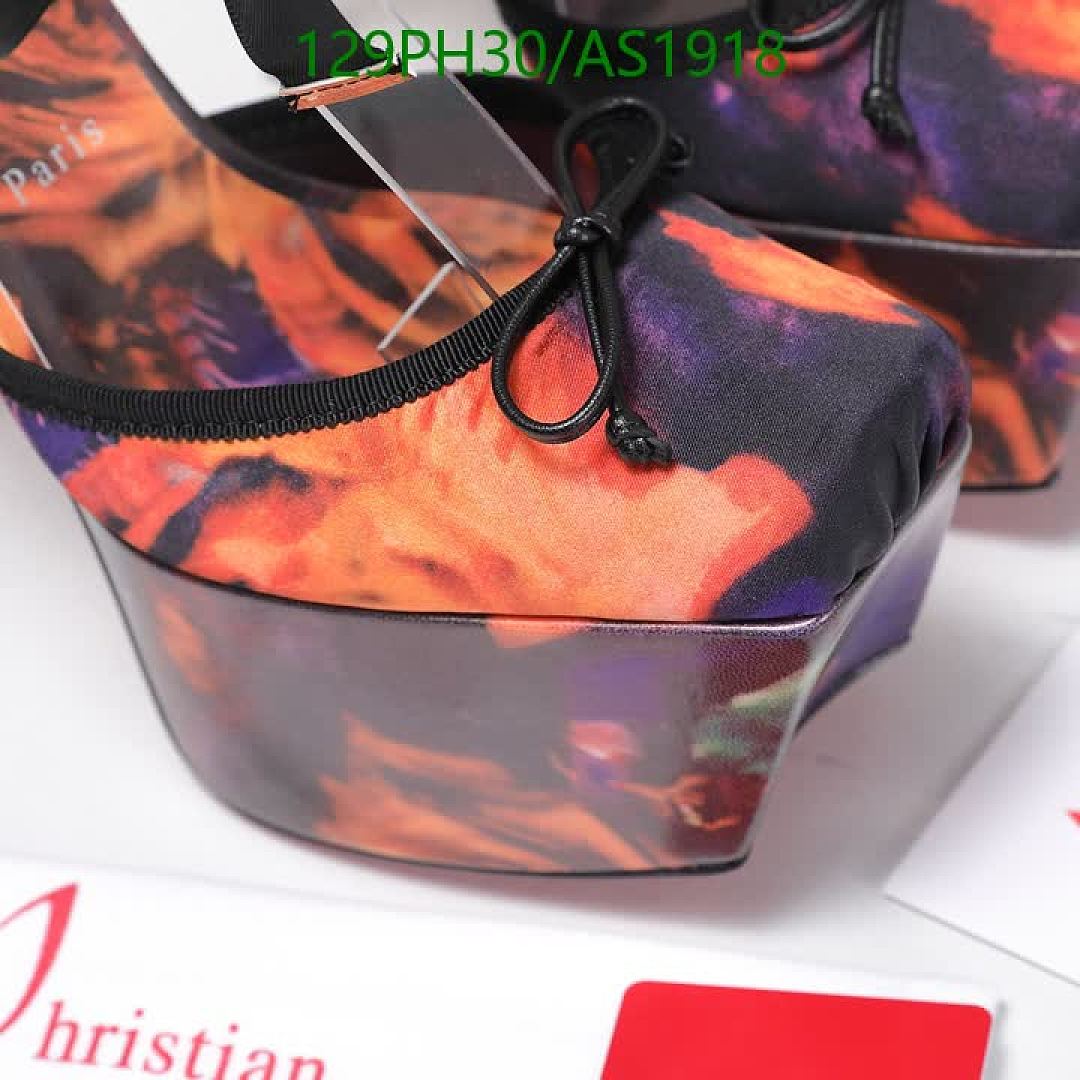 Christian Louboutin-Women Shoes Code: AS1918 $: 129USD