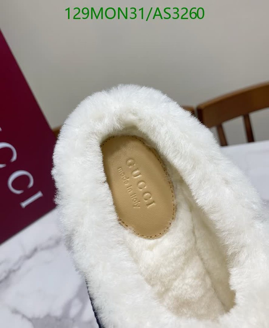Gucci-Women Shoes Code: AS3260 $: 129USD