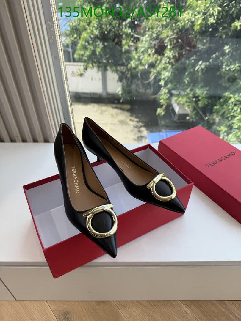 Ferragamo-Women Shoes Code: AS1281 $: 135USD