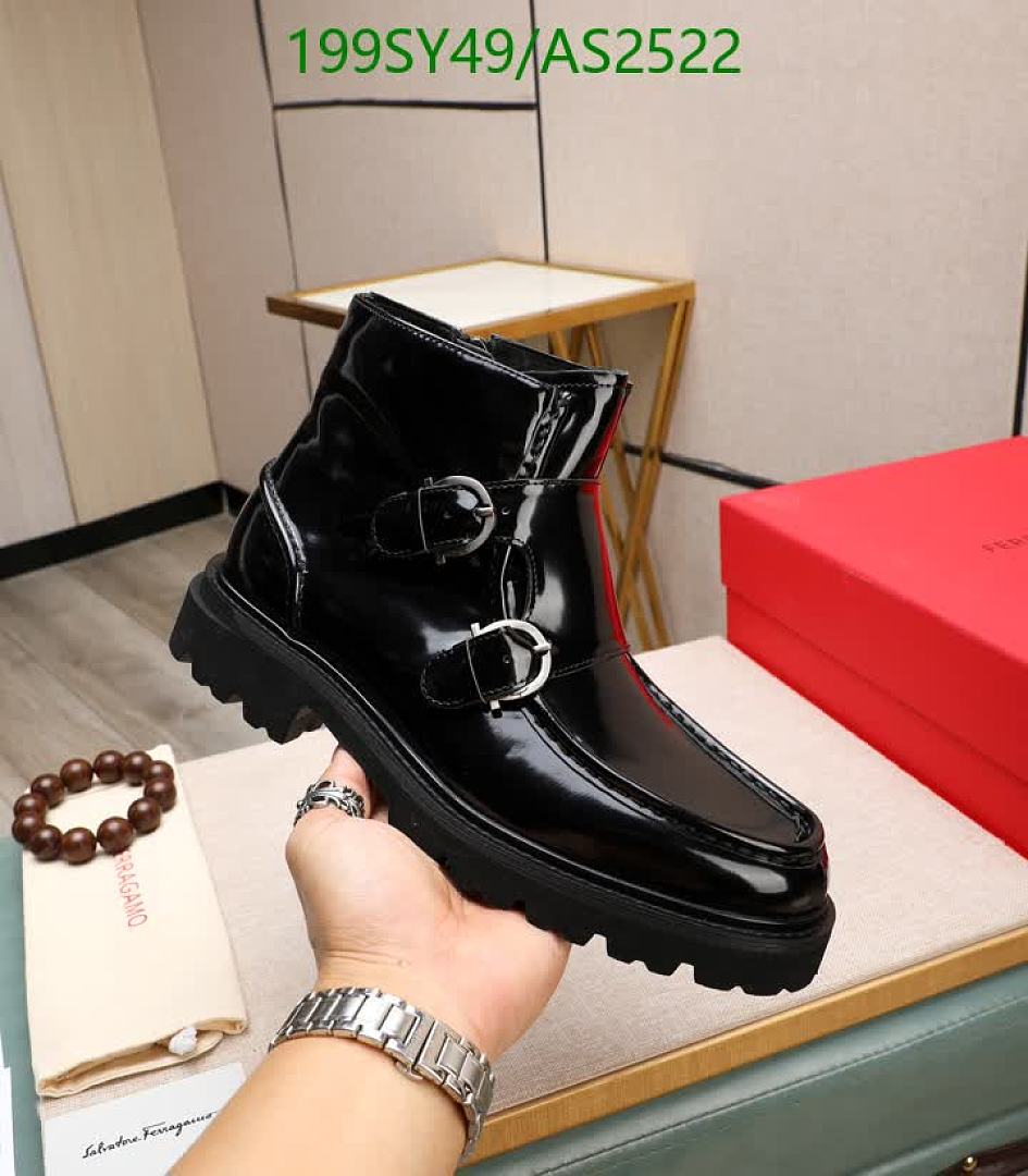Ferragamo-Men shoes Code: AS2522 $: 199USD