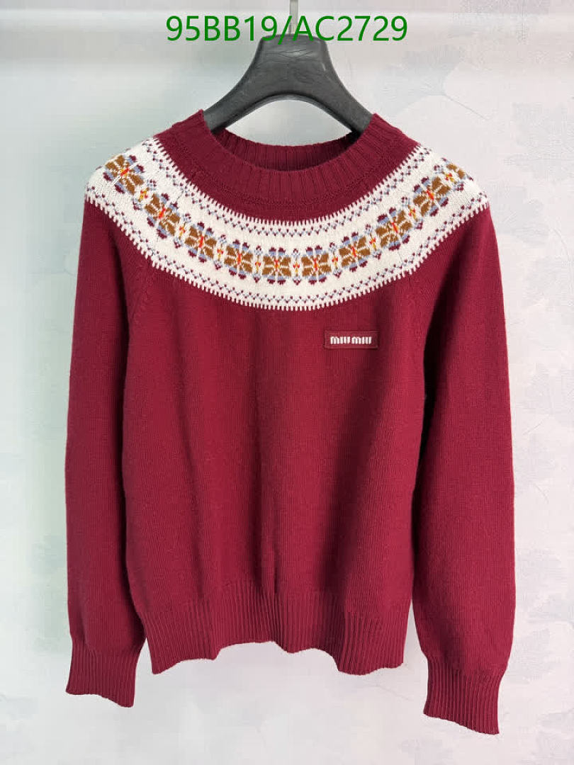 Miu Miu-Clothing Code: AC2729 $: 95USD
