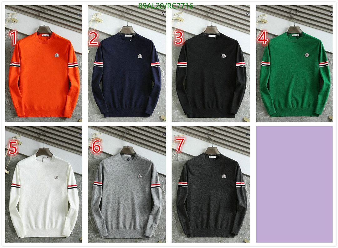 Moncler-Clothing Code: RC7716 $: 89USD