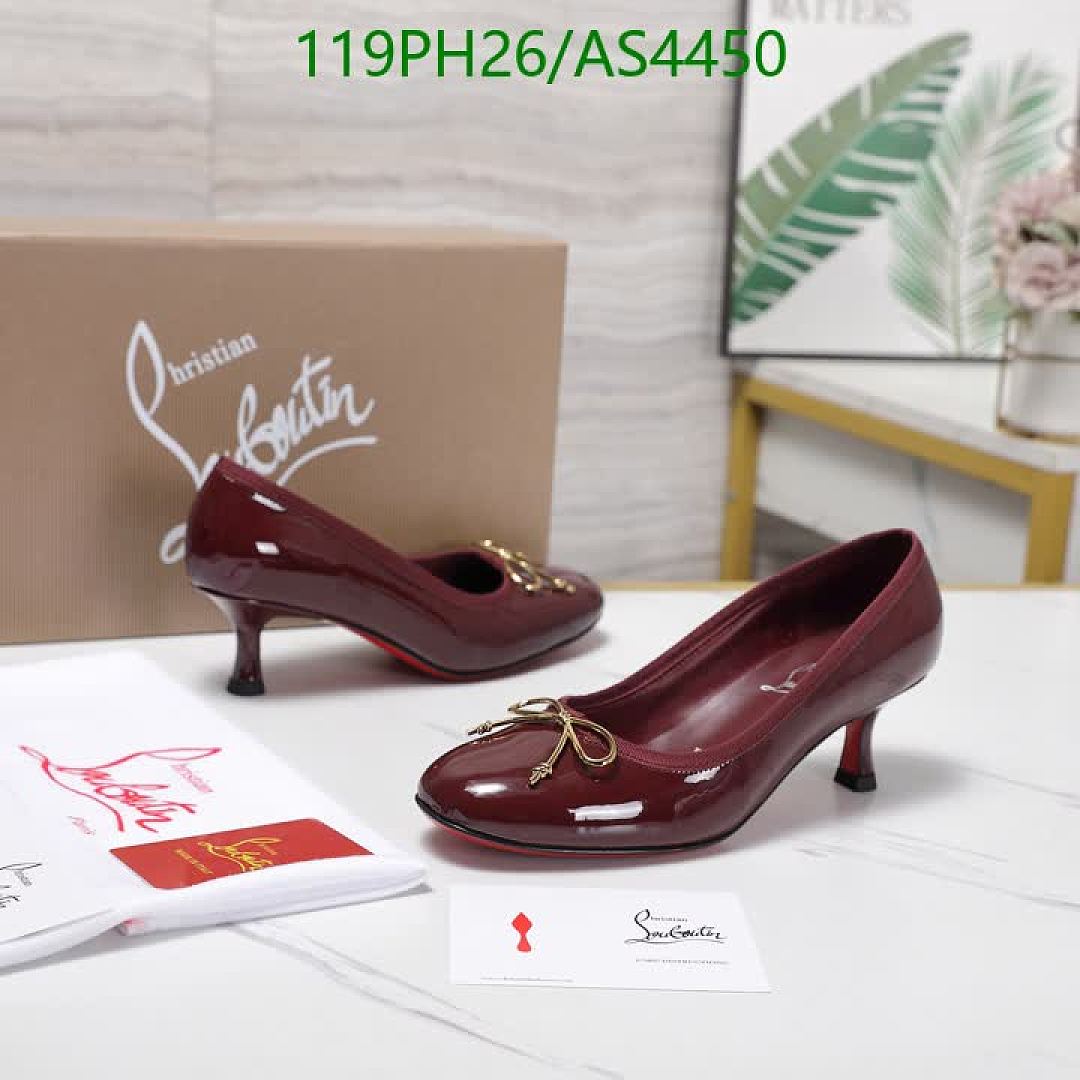 Christian Louboutin-Women Shoes Code: AS4450 $: 119USD