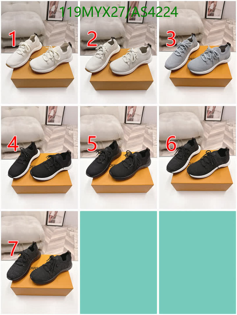 LV-Men shoes Code: AS4224 $: 119USD
