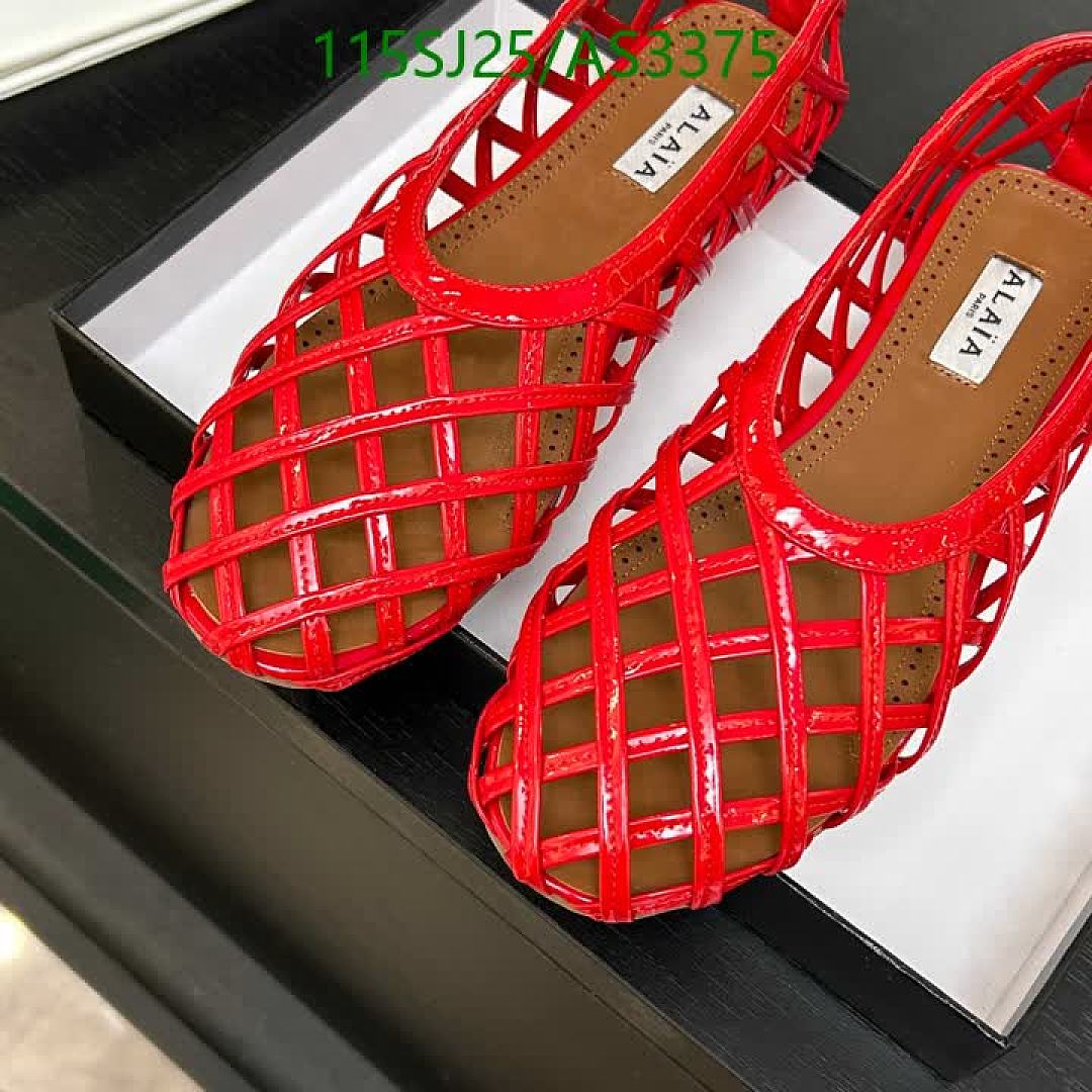 Alaia-Women Shoes Code: AS3375 $: 115USD